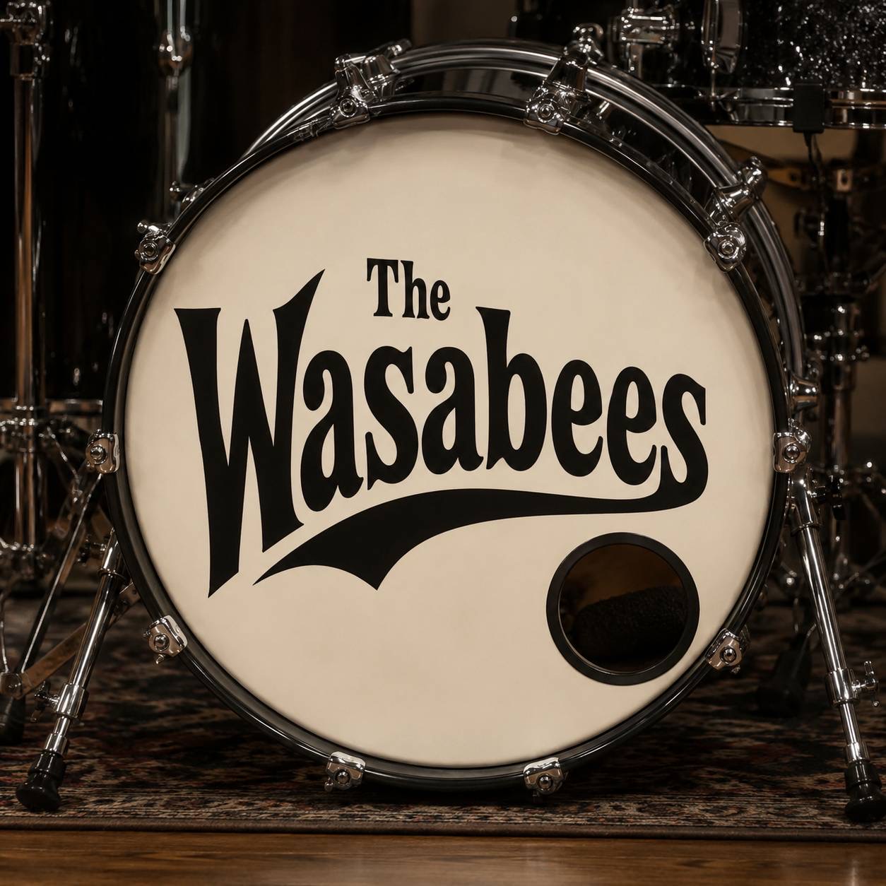 The Wasabees drum head